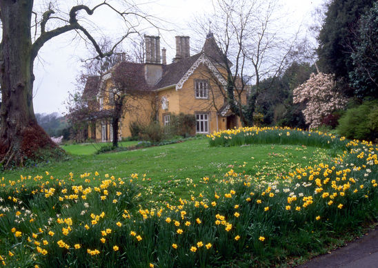 Gloucestershire house photographed for a feature in Country Life magazine